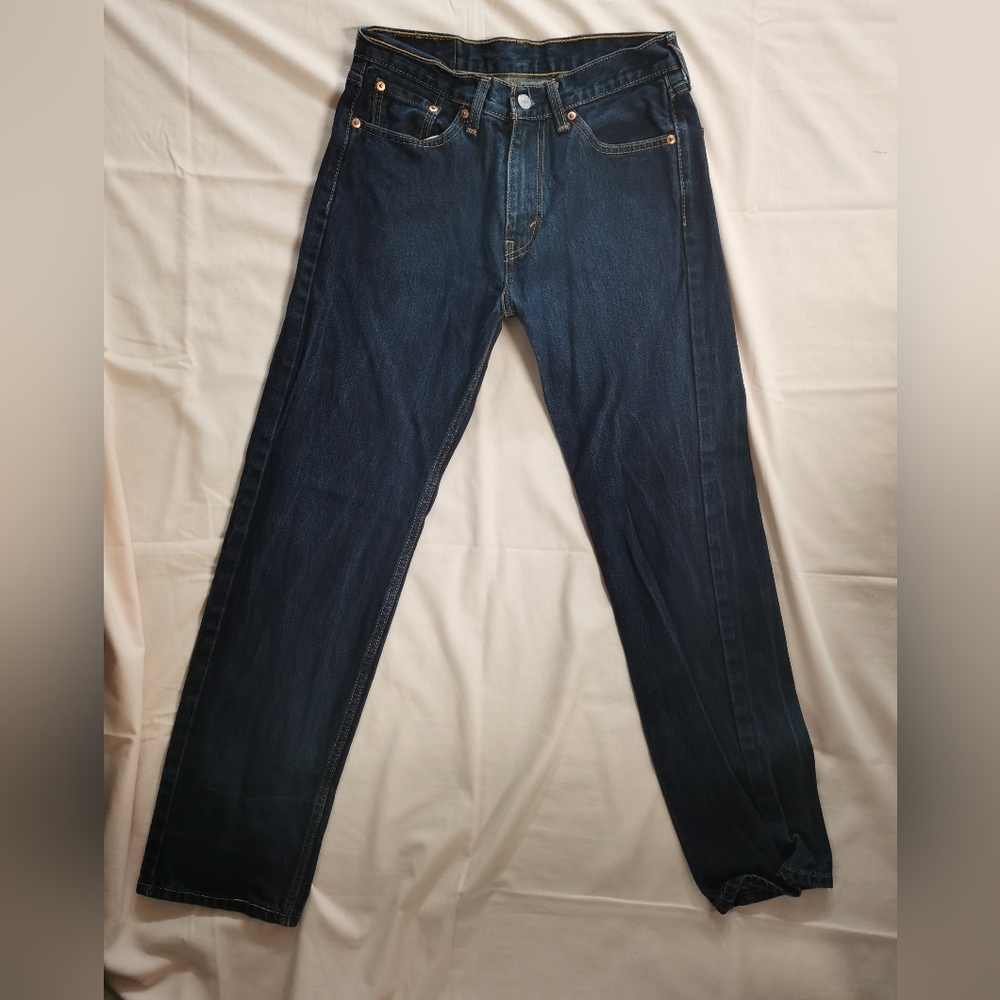 Levi's Men's 505 Blue Jeans 30X32